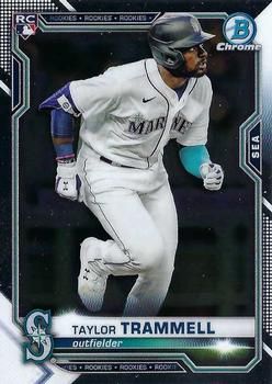 Taylor Trammell 2021 Bowman Chrome Baseball #61 Sports Card