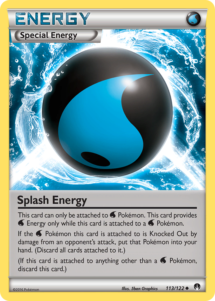 Splash Energy (113/122) - BREAKpoint Pokémon Card