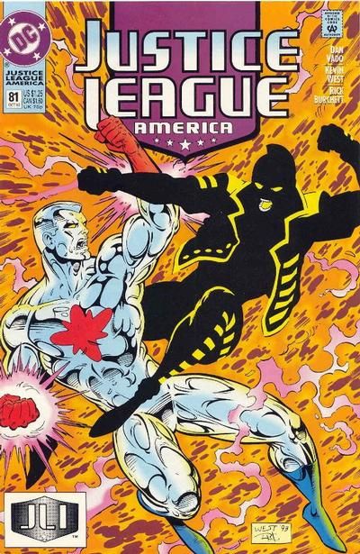 Justice League America #81 Comic