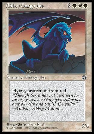 Abbey Gargoyles (Homelands) Trading Card