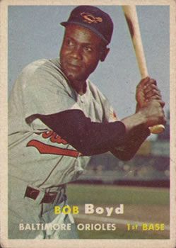 Bob Boyd 1957 Topps #26 Sports Card