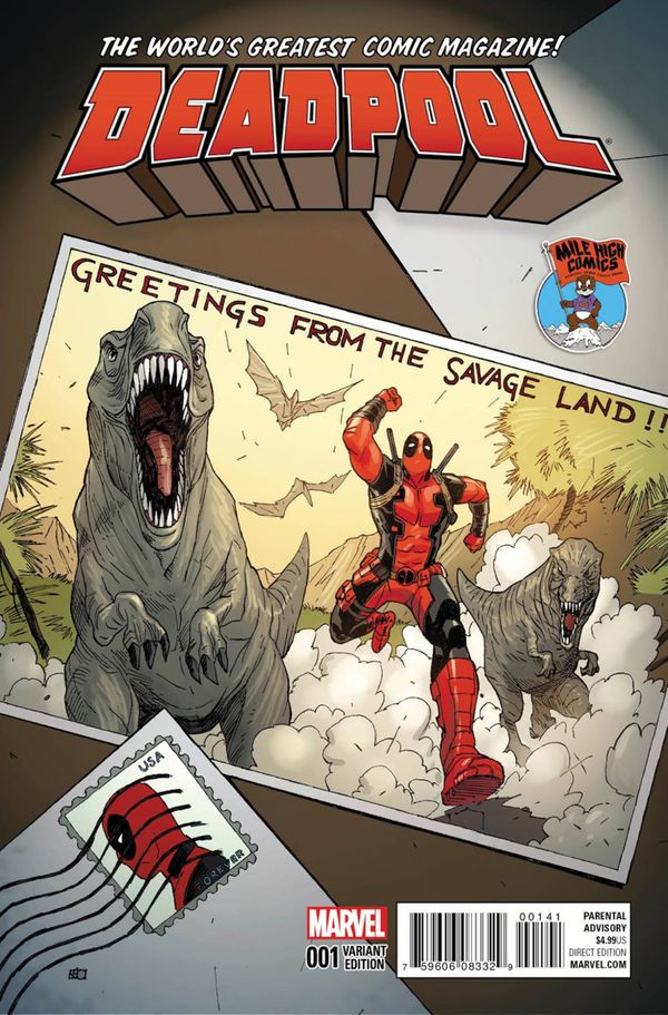 Deadpool #1 (Mile High Comics Edition)