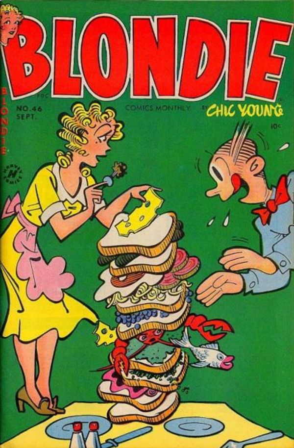Blondie Comics Monthly #46
