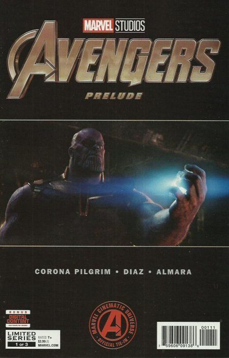 Marvel's Avengers: Endgame Prelude #1 Comic