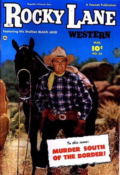 Rocky Lane Western #35 Comic