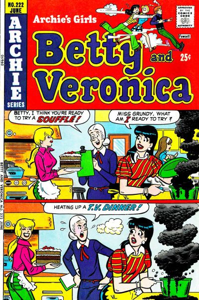 Archie's Girls Betty and Veronica #222 Comic