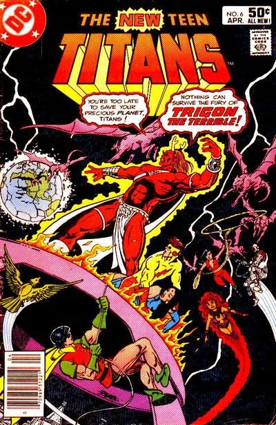 The New Teen Titans #6 Comic