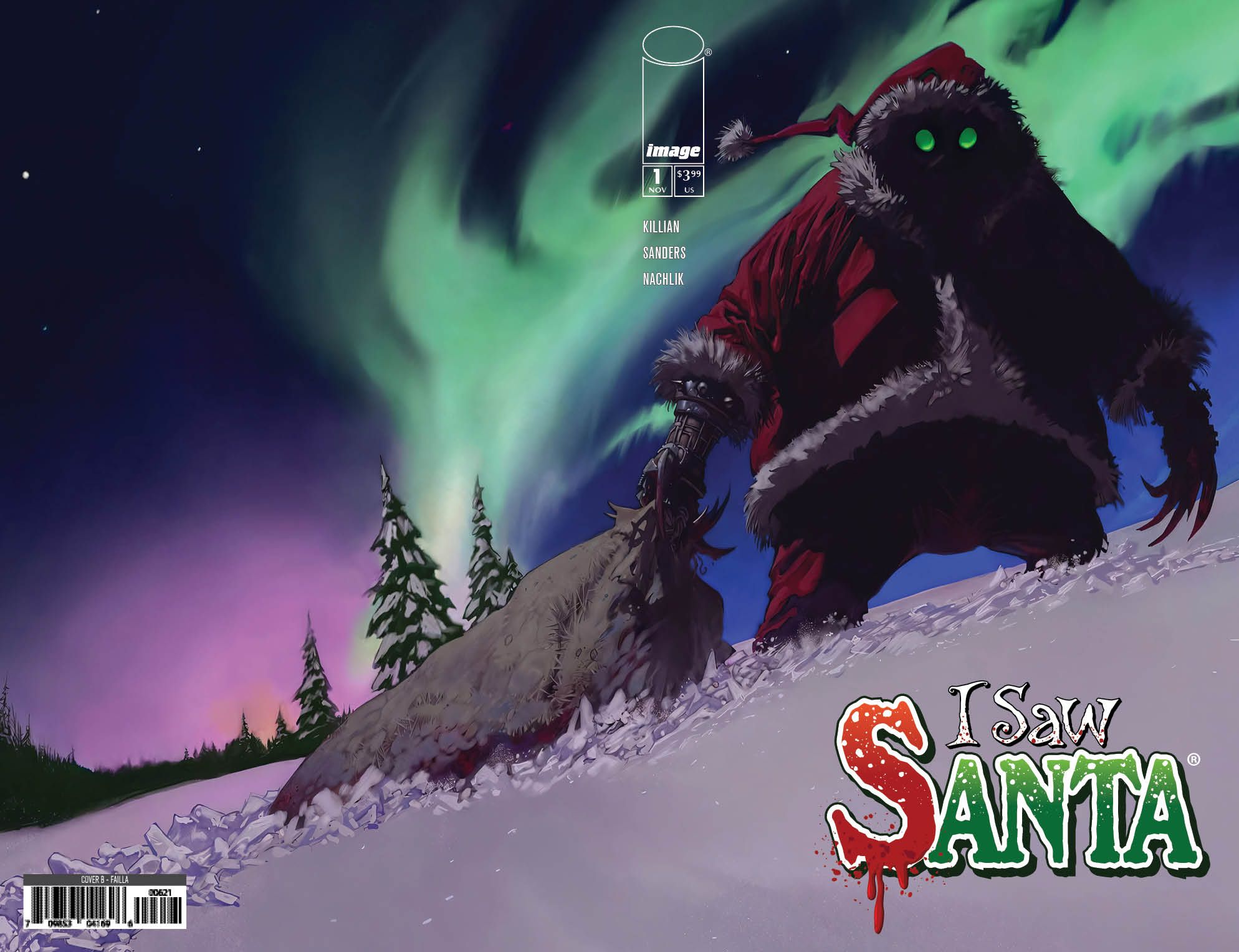 I Saw Santa A Spawn Universe Christmas Story #1 (Cvr D Greg Capullo Wraparound Variant) Comic