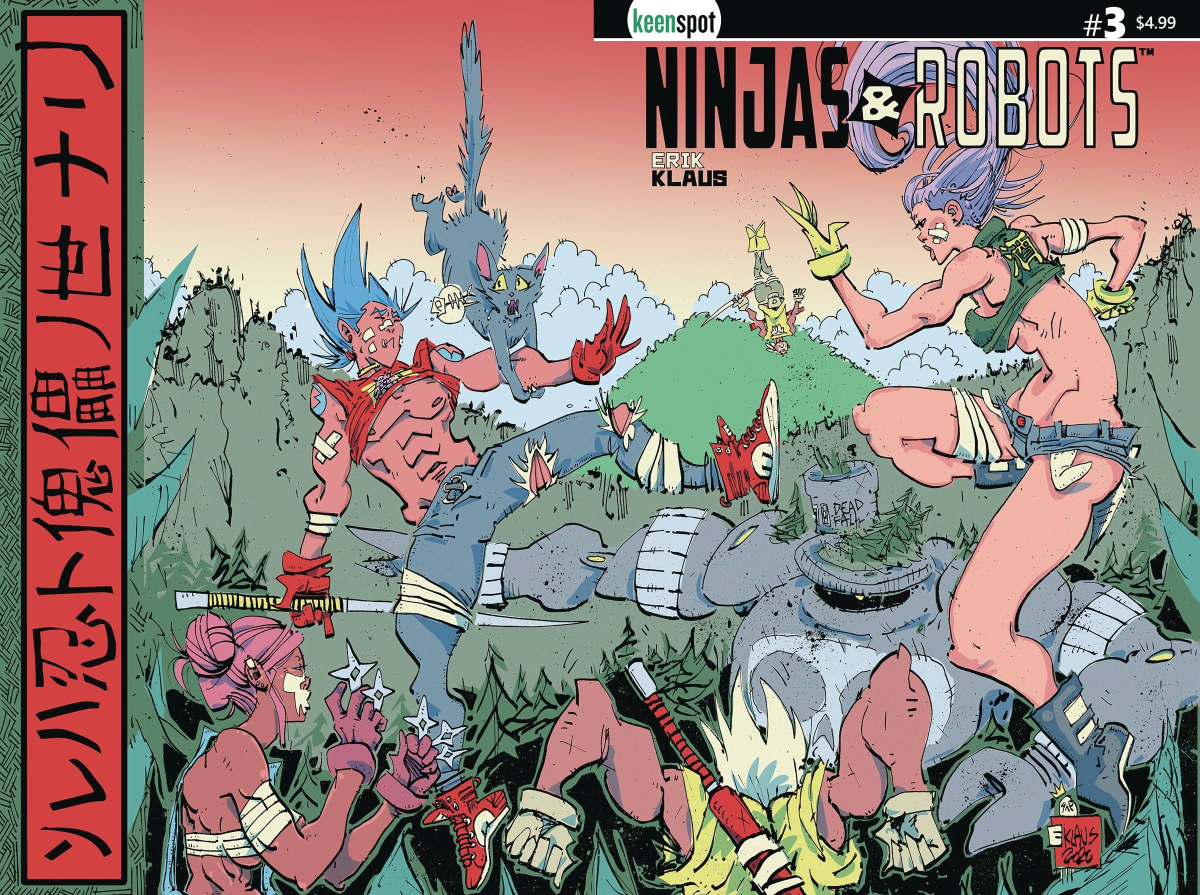 Ninjas & Robots #3 Comic