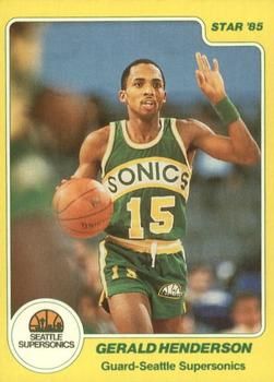 Gerald Henderson 1984 Star #116 Sports Card