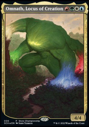 Omnath, Locus of Creation (Store Championship Promo) Trading Card