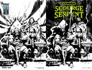 Conan: Scourge of the Serpent #1 (Cvr J  Roberto De La Torre Lcsd Exclusive Inks Wraparound Variant)