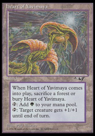 Heart of Yavimaya (Alliances) Trading Card