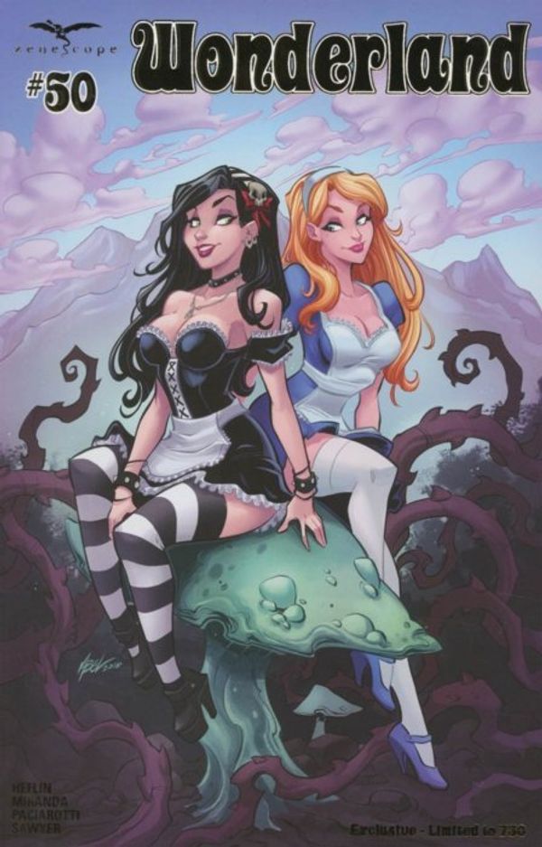 Grimm Fairy Tales presents Wonderland #50 (Diamond Previews Gold Foil Edition)
