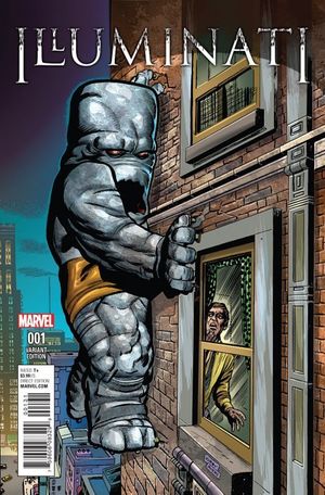 Illuminati #1 (Kirby Monster Variant)