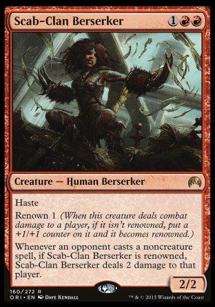 Scab-Clan Berserker (Magic Origins) Trading Card