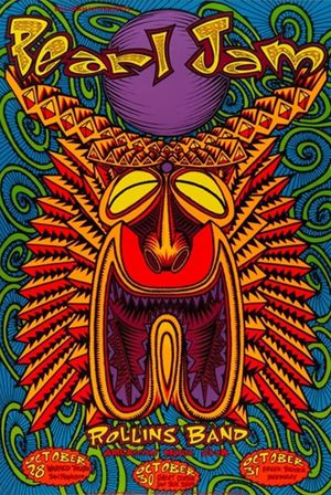 BGP-83-OP-1 Pearl Jam & Rollins Band Greek Theatre 1993