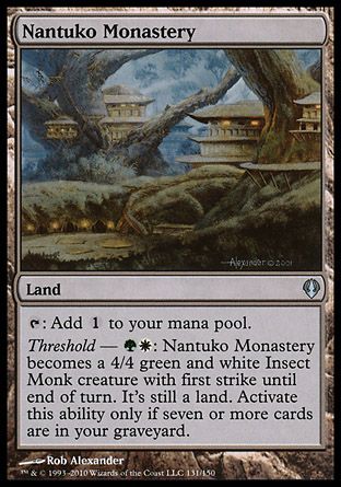 Nantuko Monastery (Archenemy - decks) Trading Card