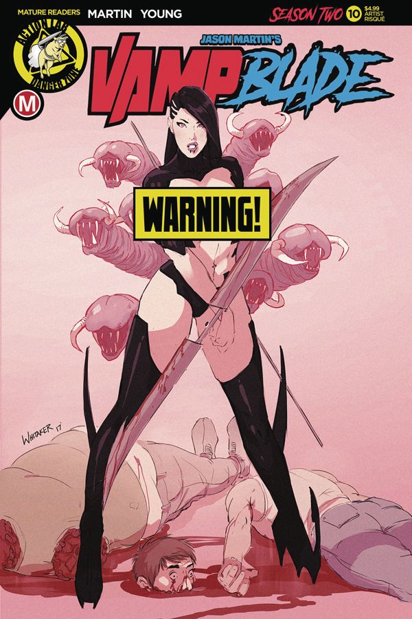 Vampblade: Season 2 #10 (Cover D Whitaker Risque)