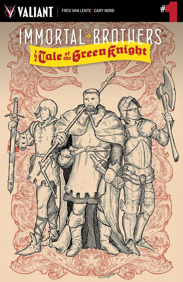Immortal Brothers Green Knight #1 (Cover D 20 Copy Cover Dragunas)