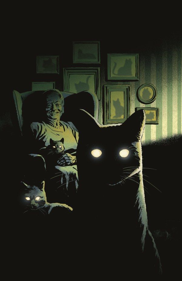 Stuff of Nightmares: The Cat in the Coffin #1 (Cover C Adam Gorham Homage Variant) Comic