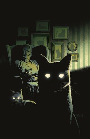 Stuff of Nightmares: The Cat in the Coffin #1 (Cover C Adam Gorham Homage Variant)