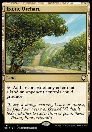 Exotic Orchard (Phyrexia: All Will Be One Commander Decks) Trading Card