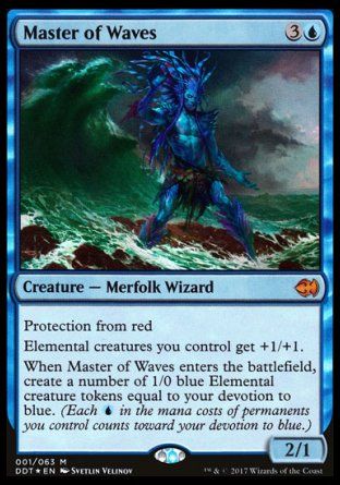 Master of Waves (Merfolks vs. Goblins) Trading Card