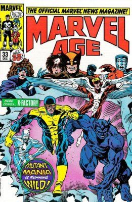 Marvel Age #33 Comic