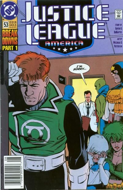 Justice League America #53 Comic