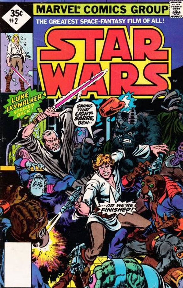 Star Wars #2 (35 Cent Price No UPC Variant)