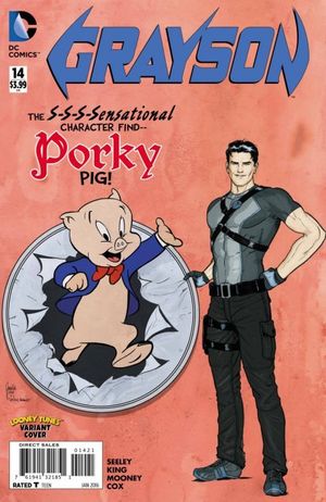 Grayson #14 (Looney Tunes Variant Cover)