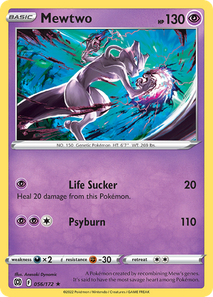 Mewtwo (56/172) - Brilliant Stars