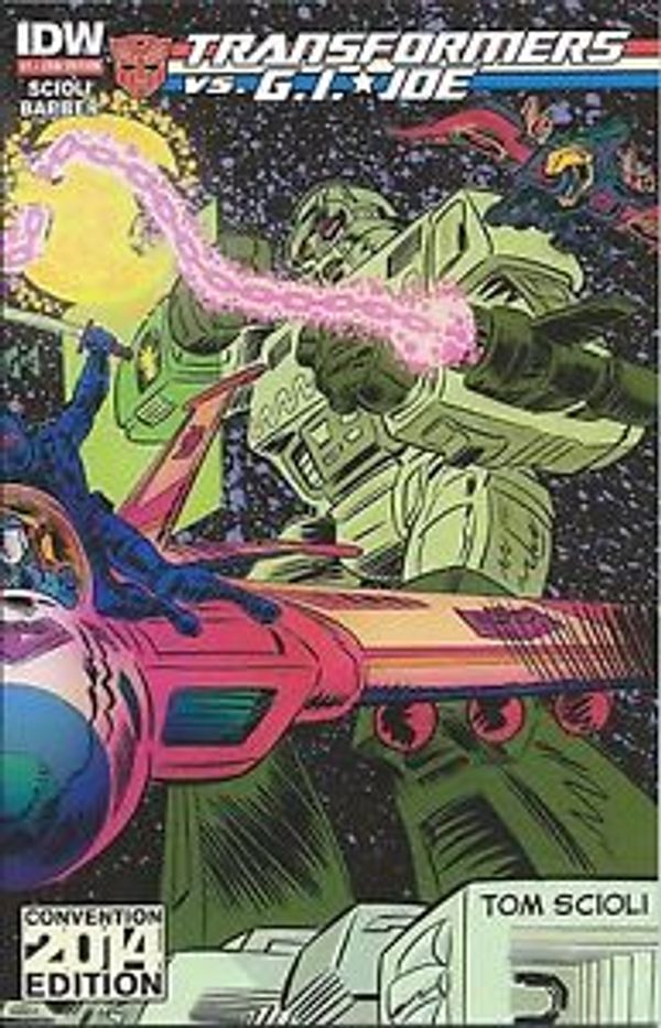 Transformers Vs G.I. Joe #1 (SDCC Wraparound Variant)