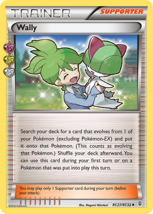Wally (Trainer: Supporter) (RC27) - Generations