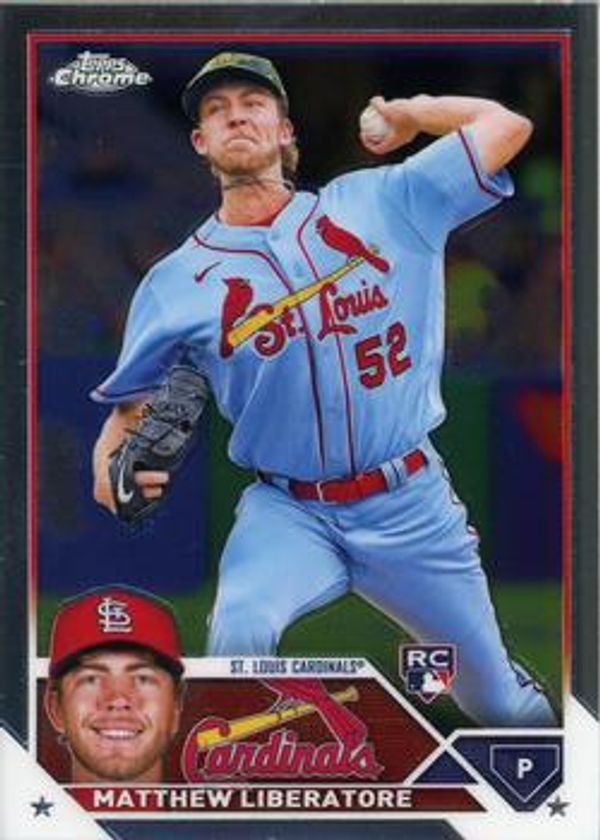 Matthew Liberatore 2023 Topps Chrome Baseball #157