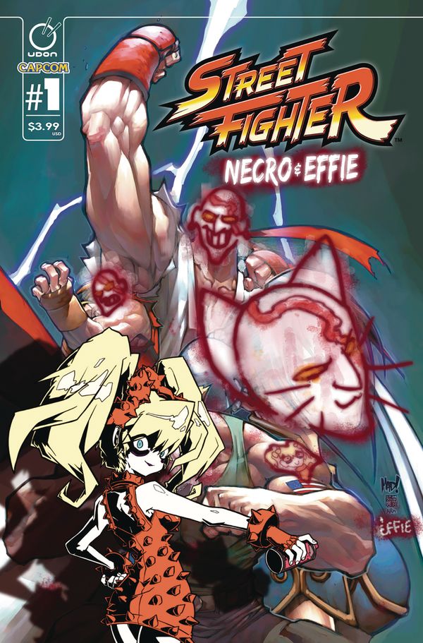 Street Fighter Necro & Effie #1 (Cover C 10 Copy Inc Tapper)