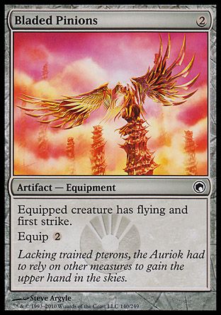 Bladed Pinions (Scars of Mirrodin) Trading Card