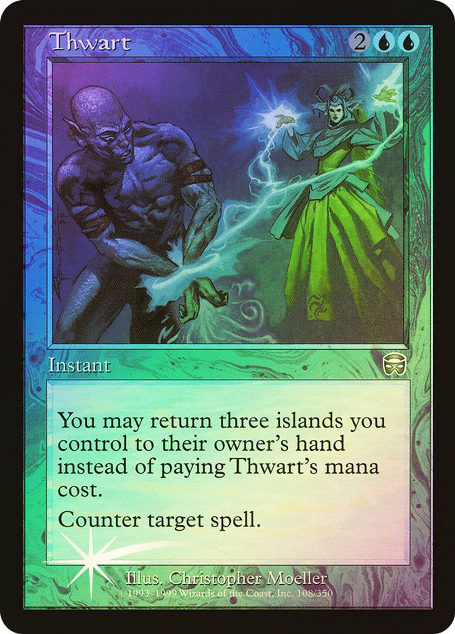 Thwart (Mercadian Masques - Foil) Trading Card