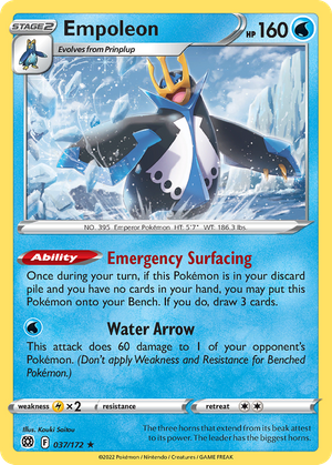 Empoleon (37/172) - Brilliant Stars