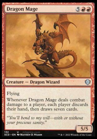 Dragon Mage (Starter Commander Decks) Trading Card