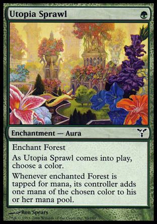 Utopia Sprawl (Dissension) Trading Card