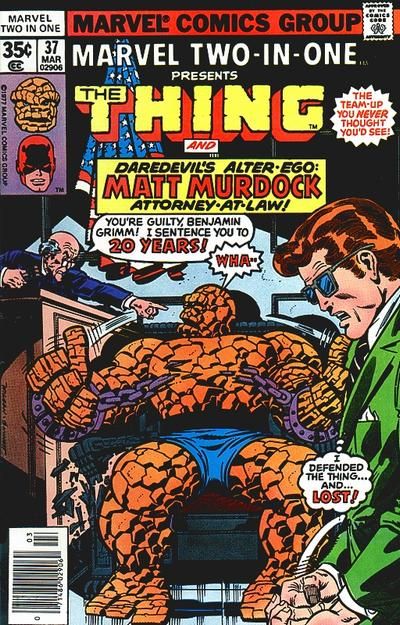 Marvel Two-In-One #37 Comic