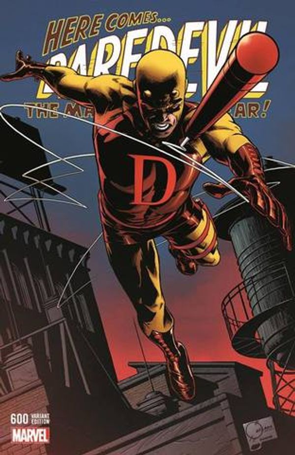 Daredevil #600 (Quesada Variant Cover B)