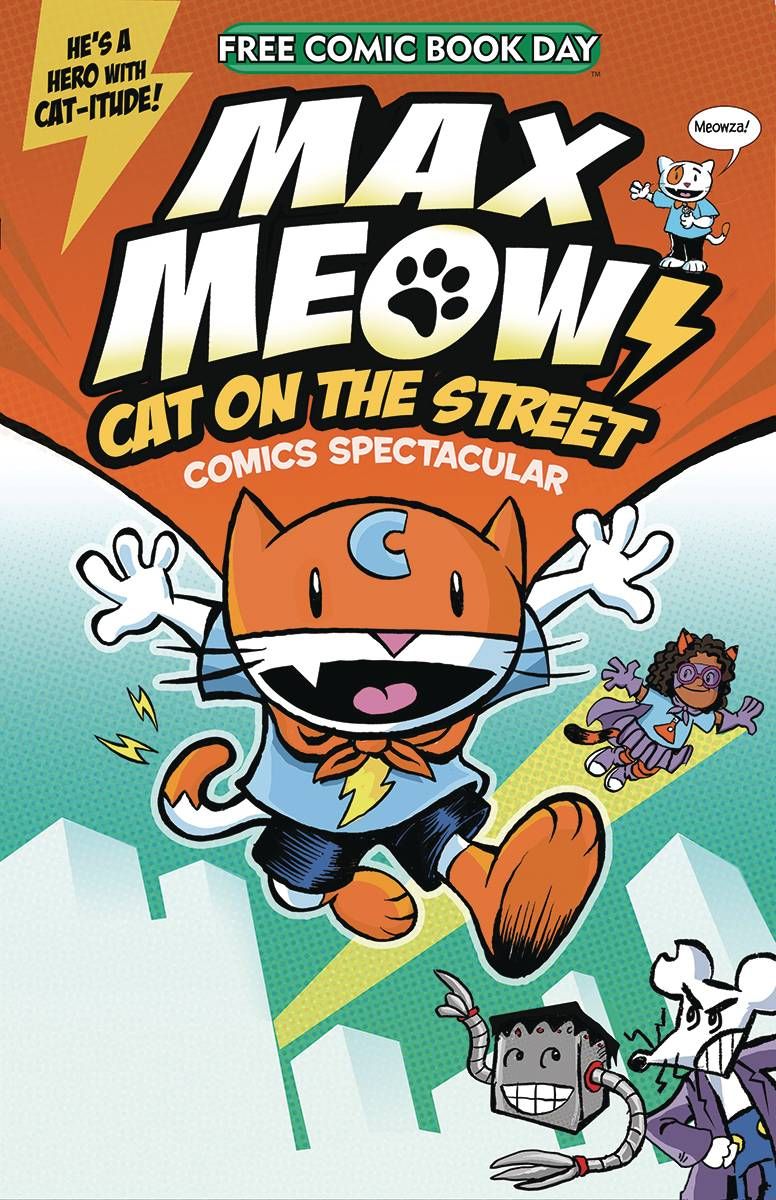 FCBD 2022 Max Meow - Cat on the Street Comics Spectacular Comic