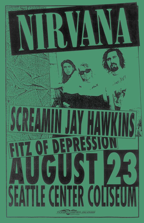 Nirvana Seattle Center Coliseum 1992
