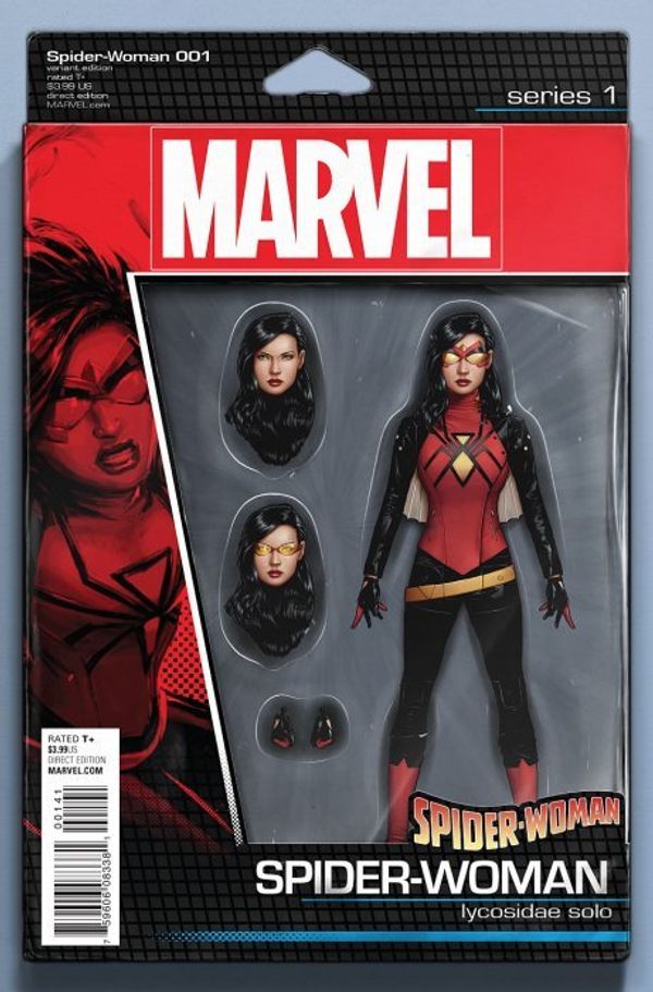 Spider-woman #1 (Christopher Action Figure Variant)