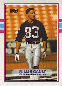 Willie Gault 1989 Topps #272 Sports Card