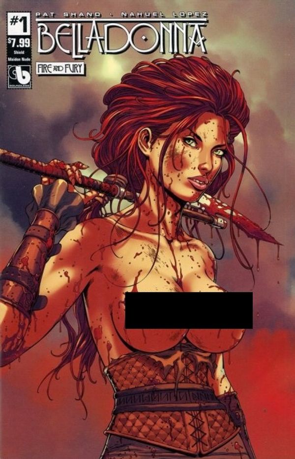 Belladonna: Fire & Fury #1 (Shield Maiden Nude)