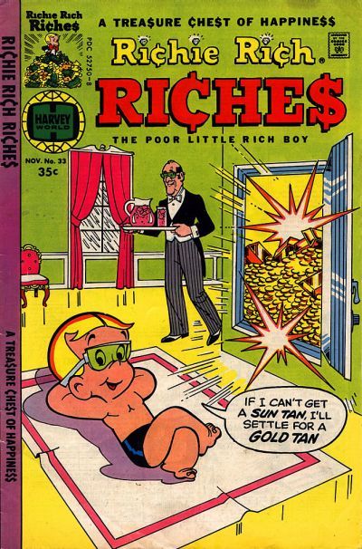 Richie Rich Riches #33 Comic